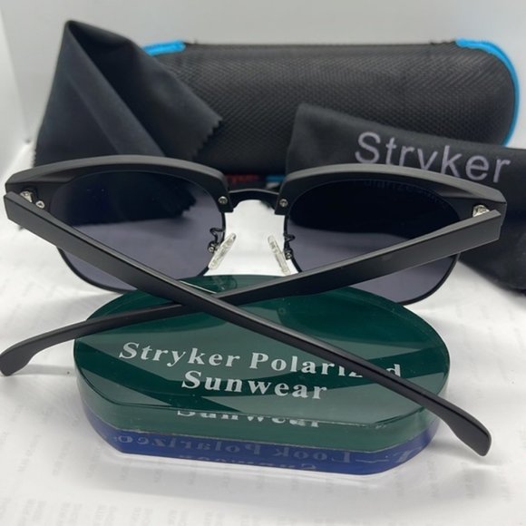 BNIB Stryker Popular UNISEX Club Master style Polarized lenses ST06219 - Picture 7 of 8